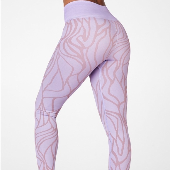 Fabletics Purple High-Waisted Seamless Legging - Picture 4 of 4